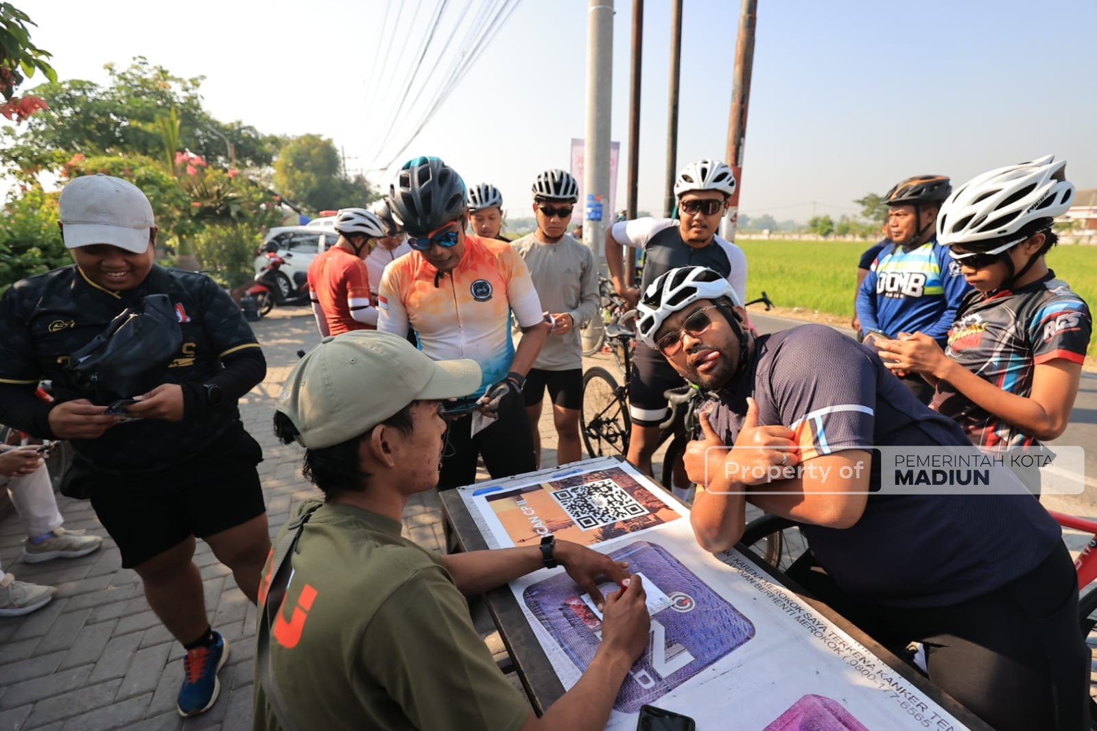 Ratusan Peserta Turut Jelajahi Kota Pendekar Lewat Madiun Discovery Bike 2026