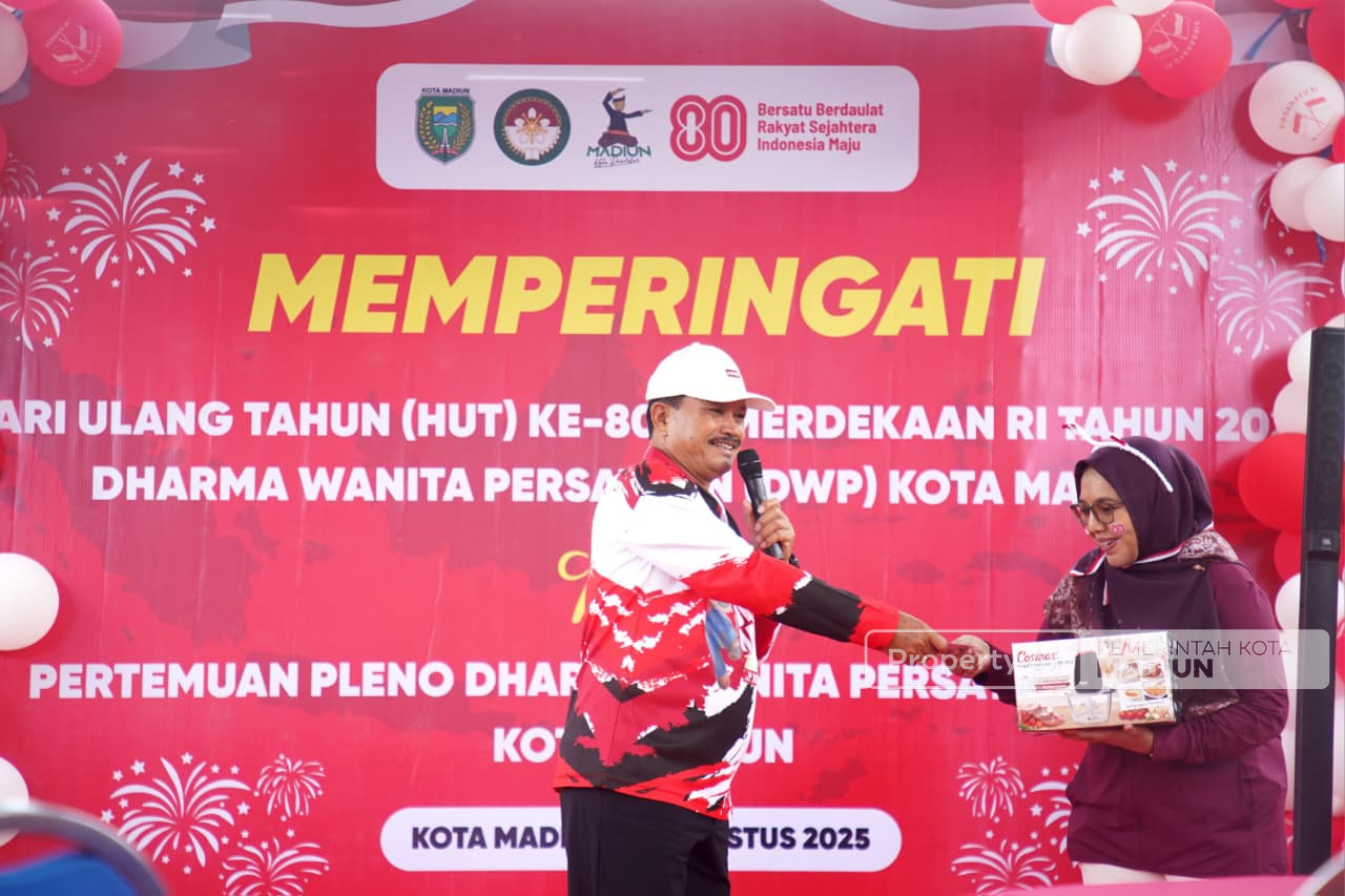 Hadiri Peringatan HUT ke-80 RI DWP, Wali Kota Tekankan Disiplin dan Doa Keluarga sebagai Fondasi