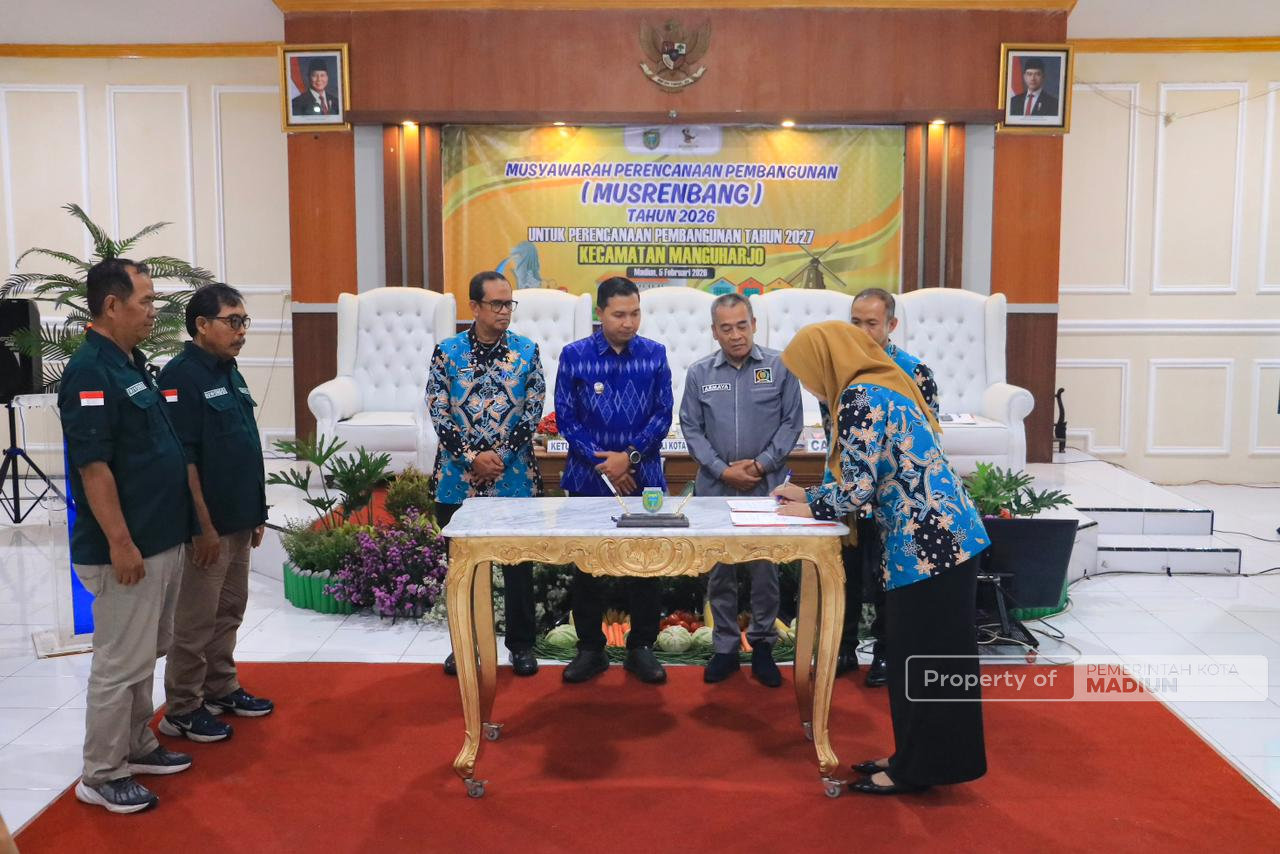 Musrenbang Kecamatan Manguharjo, Sarana Selaraskan Usulan dengan Arah Kebijakan Pembangunan