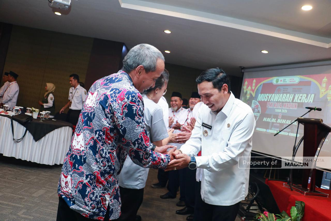 Hadiri Halal Bihalal PMI, Pemkot Perkuat Sinergi Misi Kemanusiaan