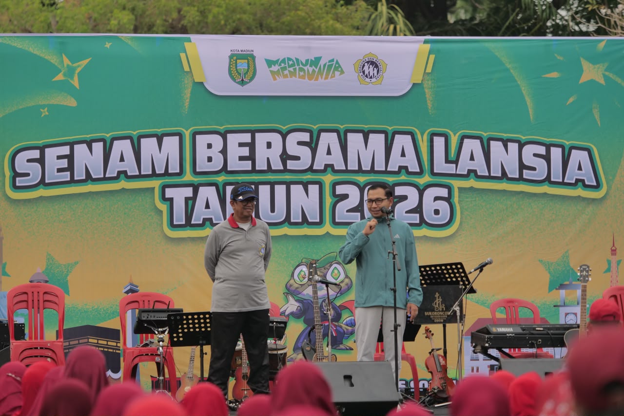 Lansia Madiun Tak Sekadar Senam, Kini Didorong Aktif Pantau Lingkungan