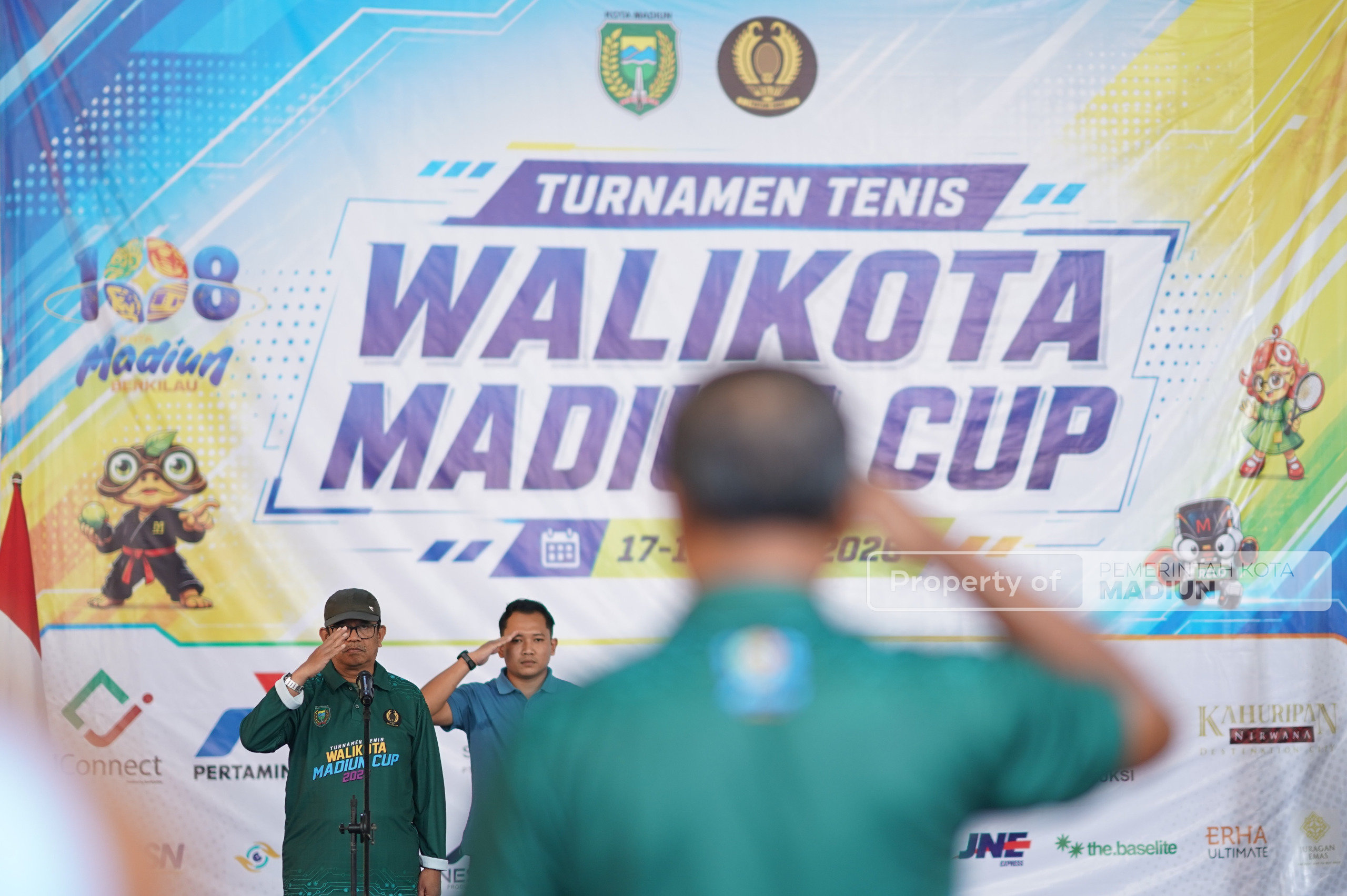 Buka Turnamen Tenis Wali Kota Madiun Cup 2026, Sekda Harap Jadi Panggung Ukir Prestasi dan Geliatkan Ekonomi