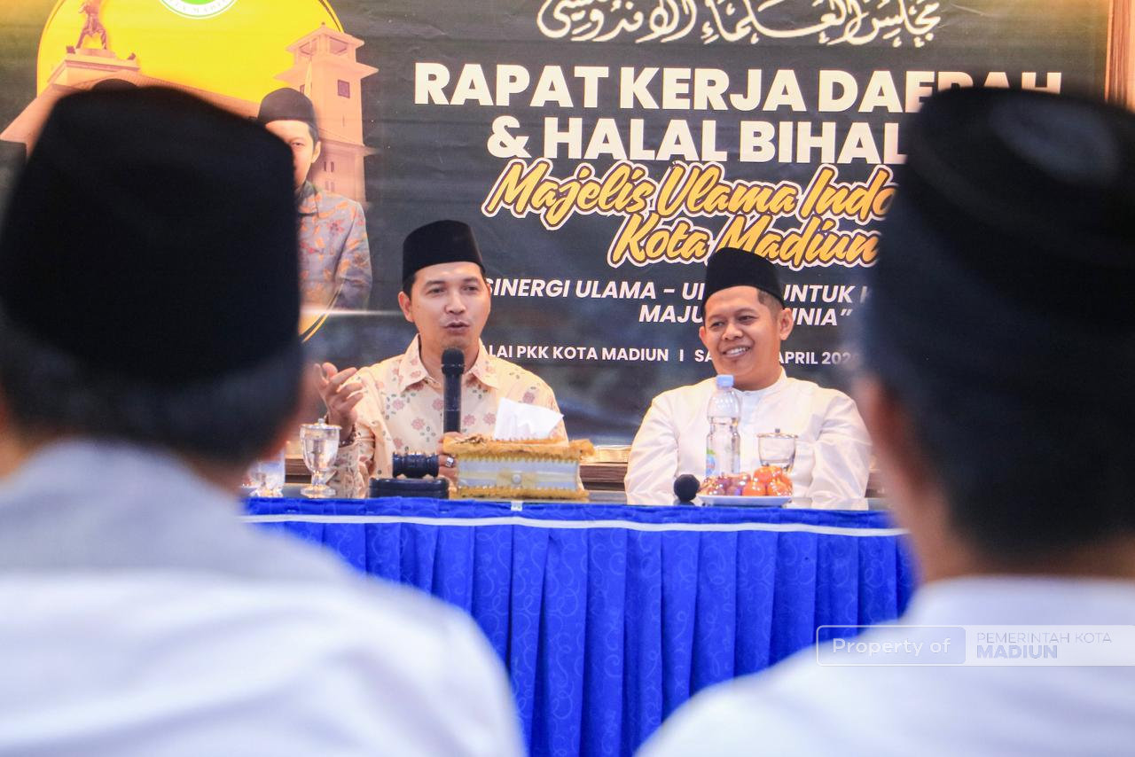 Soroti Ketimpangan Data, Wali Kota Madiun Ajak MUI Perkuat Intervensi Sosial