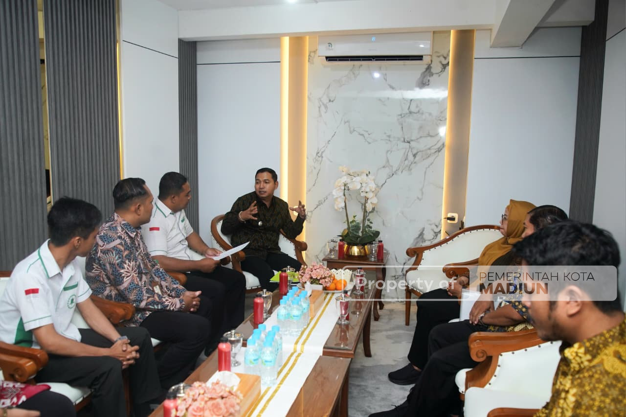 Wakil Wali Kota Madiun Terima Dua Audiensi, Bahas Persiapan Sejumlah Lomba dan Beri Apresiasi kepada Penyelenggara