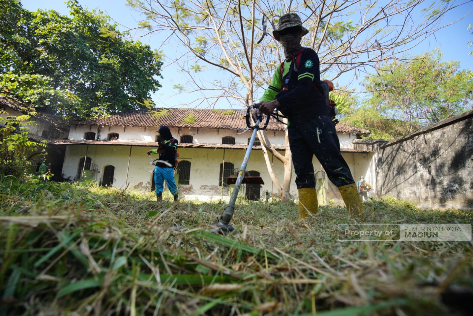Pemkot-TNI Kerja Bakti Bersihkan RTM, Bakal Dijadikan Tempat Wisata Sejarah