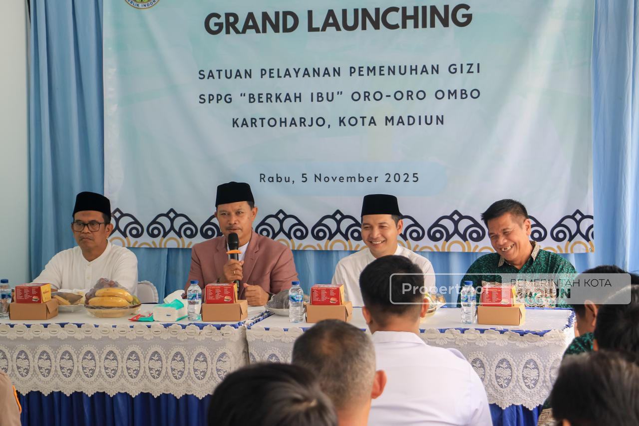 Dapur SPPG Baru Resmi Beroperasi, Wali Kota Harap Standar Gizi dan Kebersihan Terjaga Konsisten