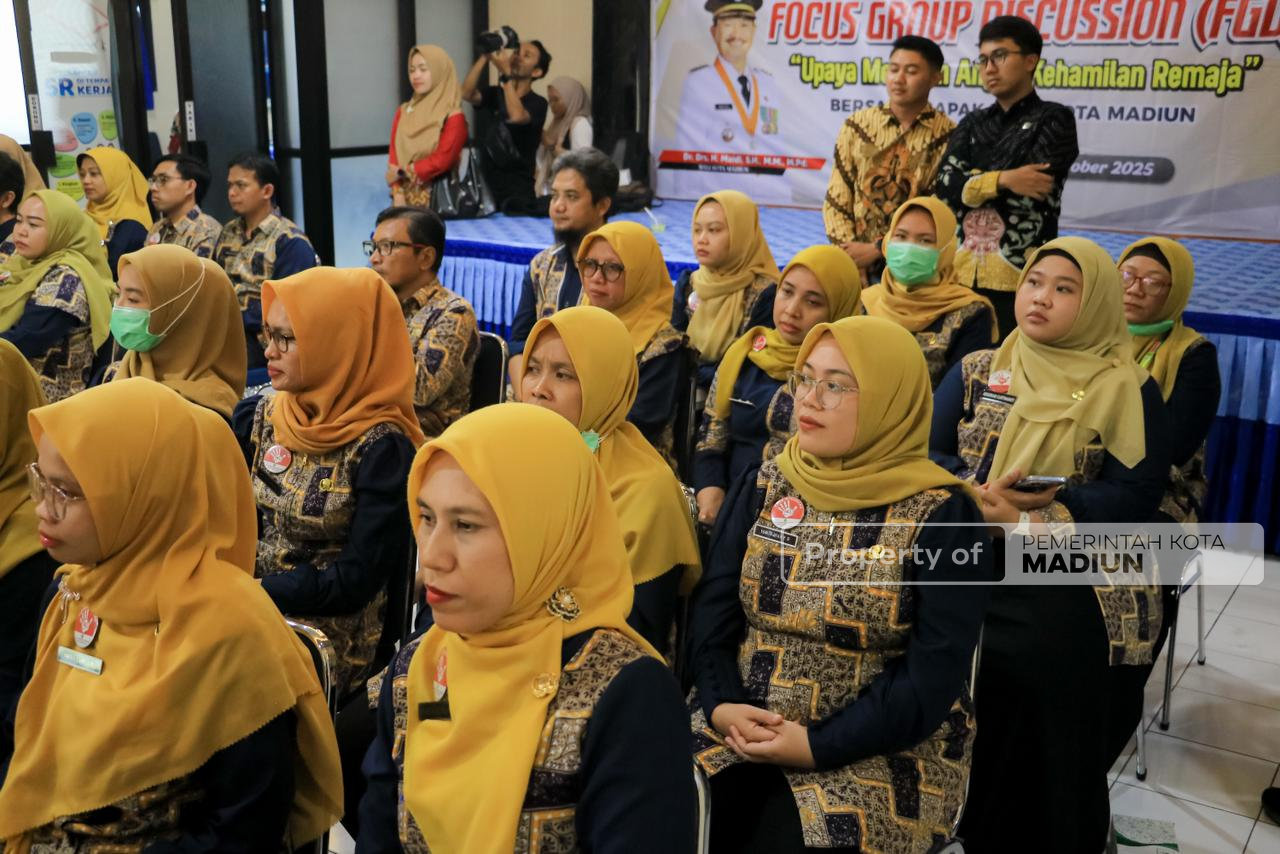 Tekan Angka Kehamilan Remaja, Pemkot Madiun Gelar FGD di Puskesmas Demangan