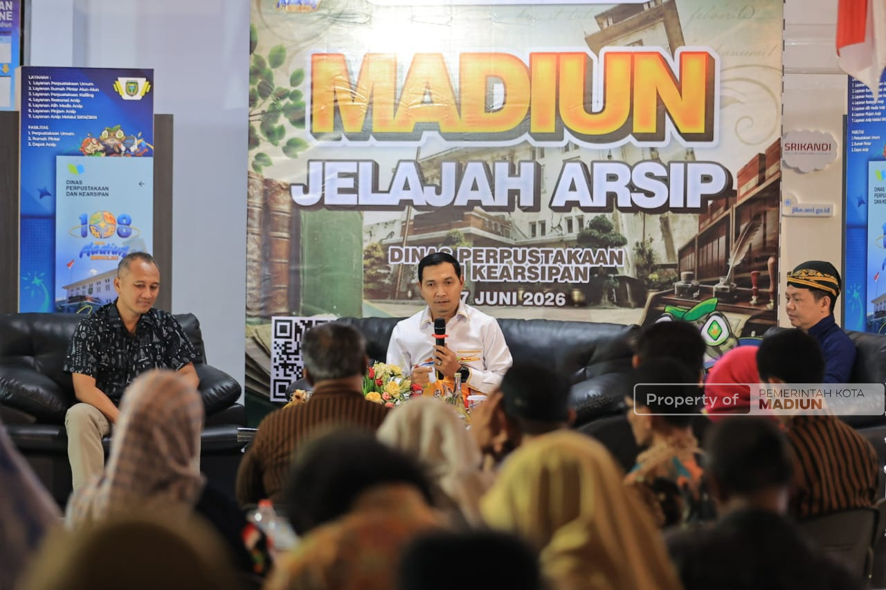Lewat Madiun Jelajah Arsip, Plt Wali Kota Madiun Dorong Pelestarian Sejarah dan Budaya Kota