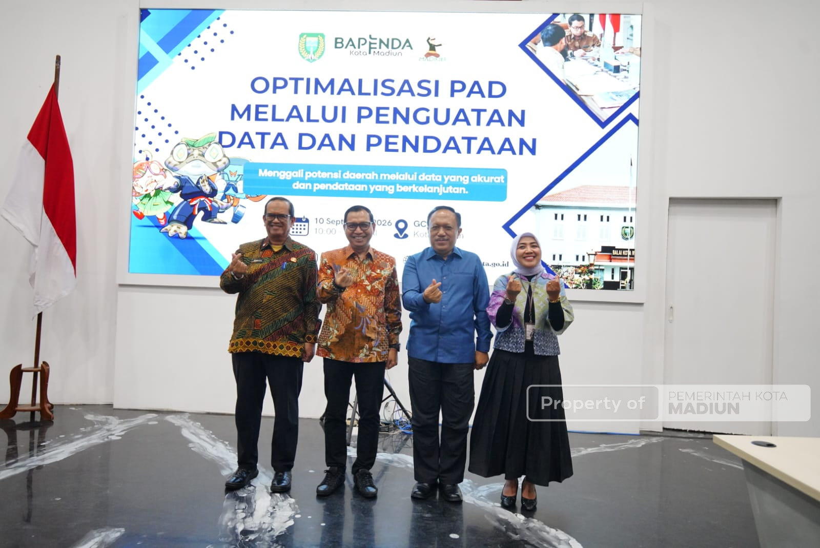 Dorong Pemutakhiran Data PBB-P2, Plt Wali Kota Harap Potensi PAD Semakin Optimal