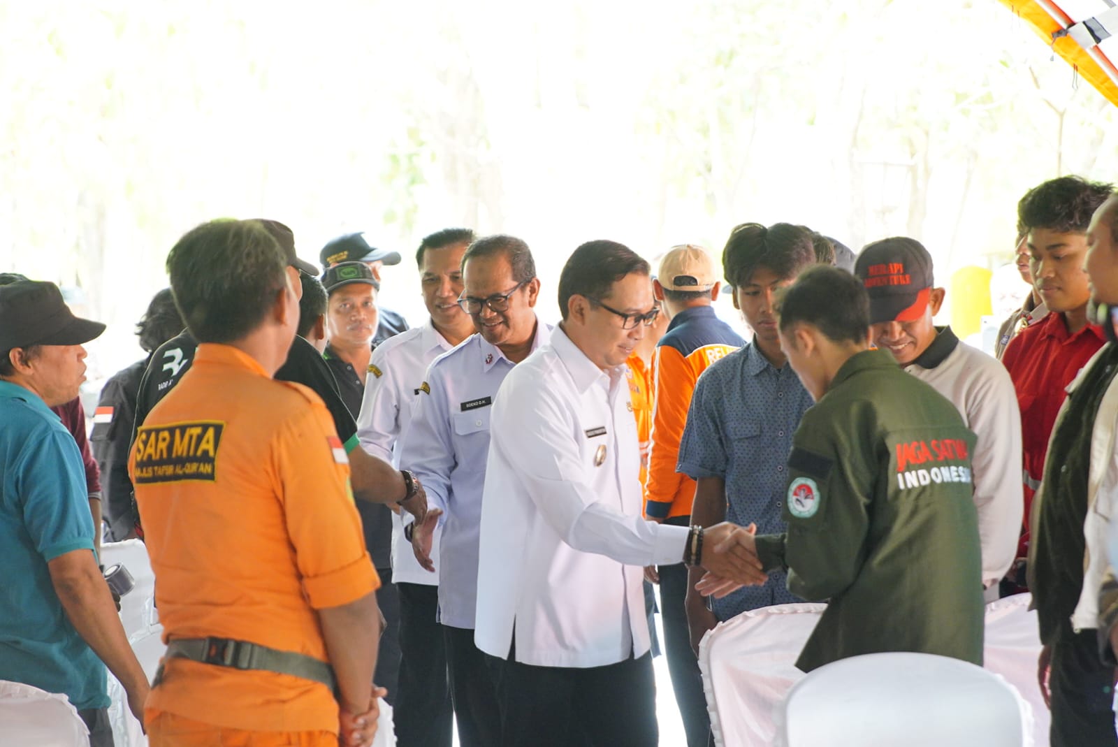 Asah Kemampuan Penyelamatan, Relawan Madiun Disiapkan Hadapi Berbagai Kondisi Darurat
