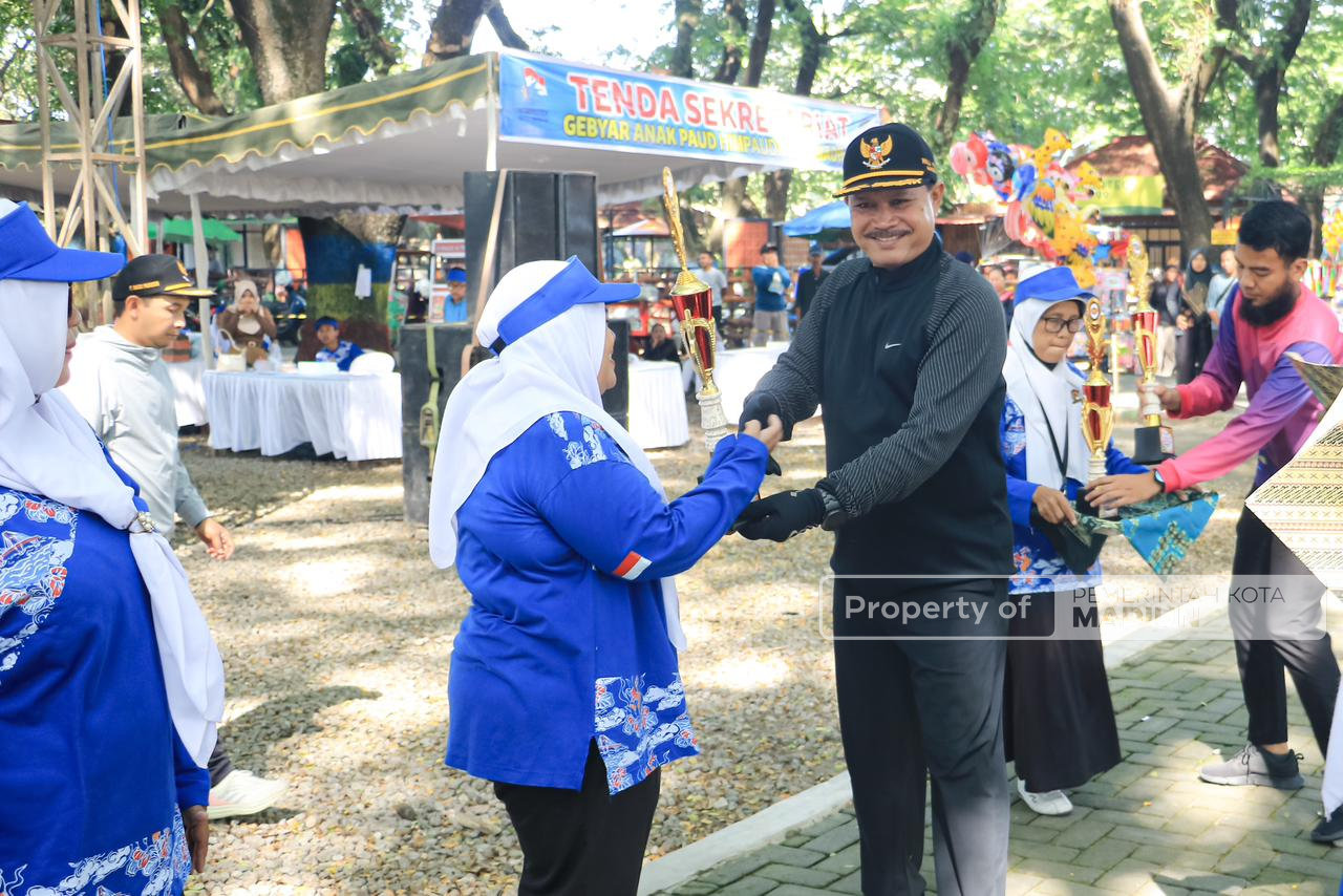 Buka Gebyar Anak PAUD, Wali Kota Madiun Ajak Orang Tua dan Guru Kawal Pertumbuhan Generasi Emas