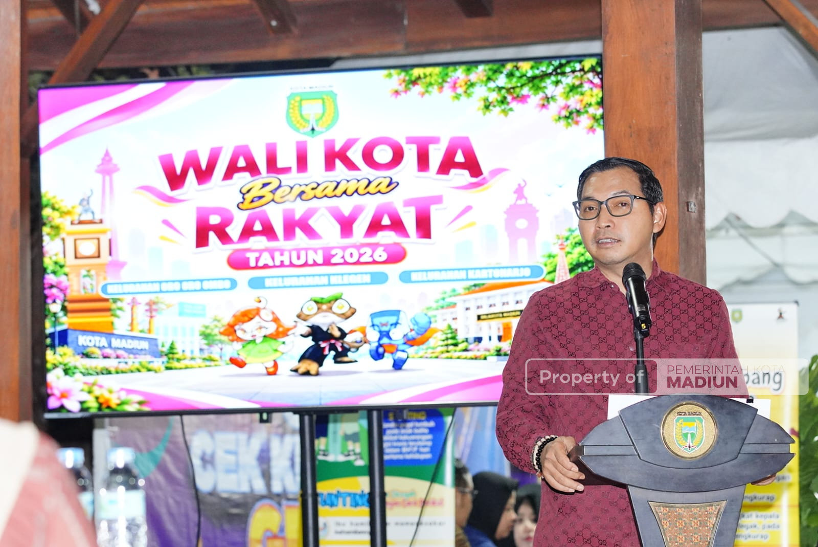 Puncak WBR Jadi Sarana Plt Wali Kota Laporkan Hasil Intervensi Permasalahan di Kelurahan Sasaran