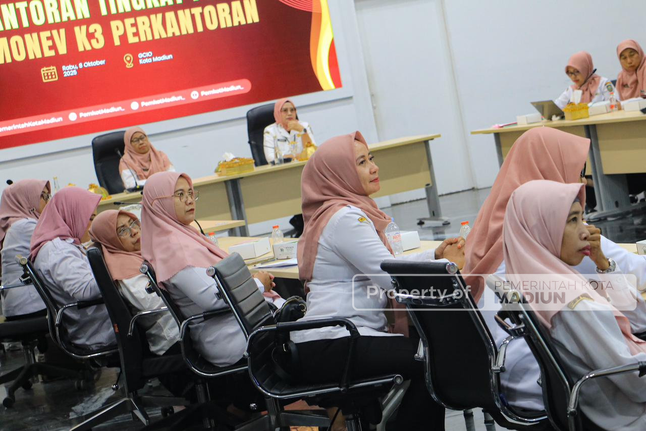Pemprov Jatim Gelar Verifikasi K3 Perkantoran Dan GP2SP Tingkat Provinsi, Kota Madiun Siap Ukir Prestasi