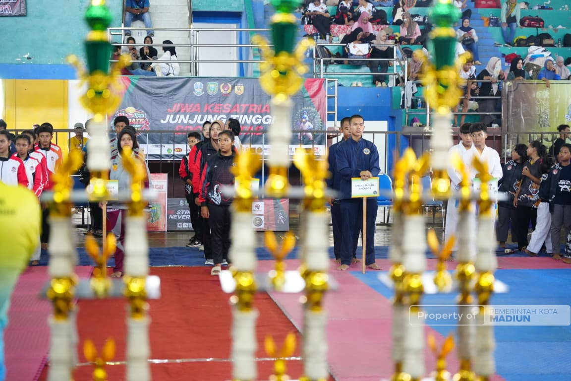 Buka Madiun Open Karate Championship 2026, Plt Wali Kota Berharap Turnamen Cetak Atlet Berprestasi
