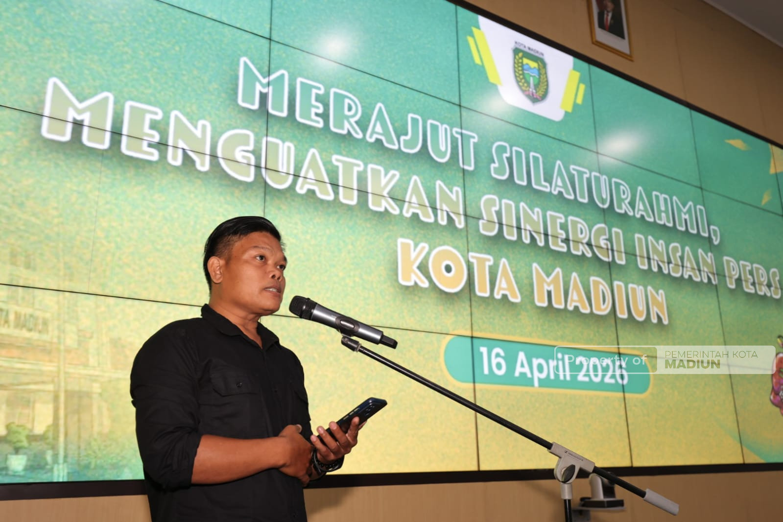 Jalin Sinergitas dengan Awak Media, Plt Wali Kota Minta Pers Kawal Pemerintah