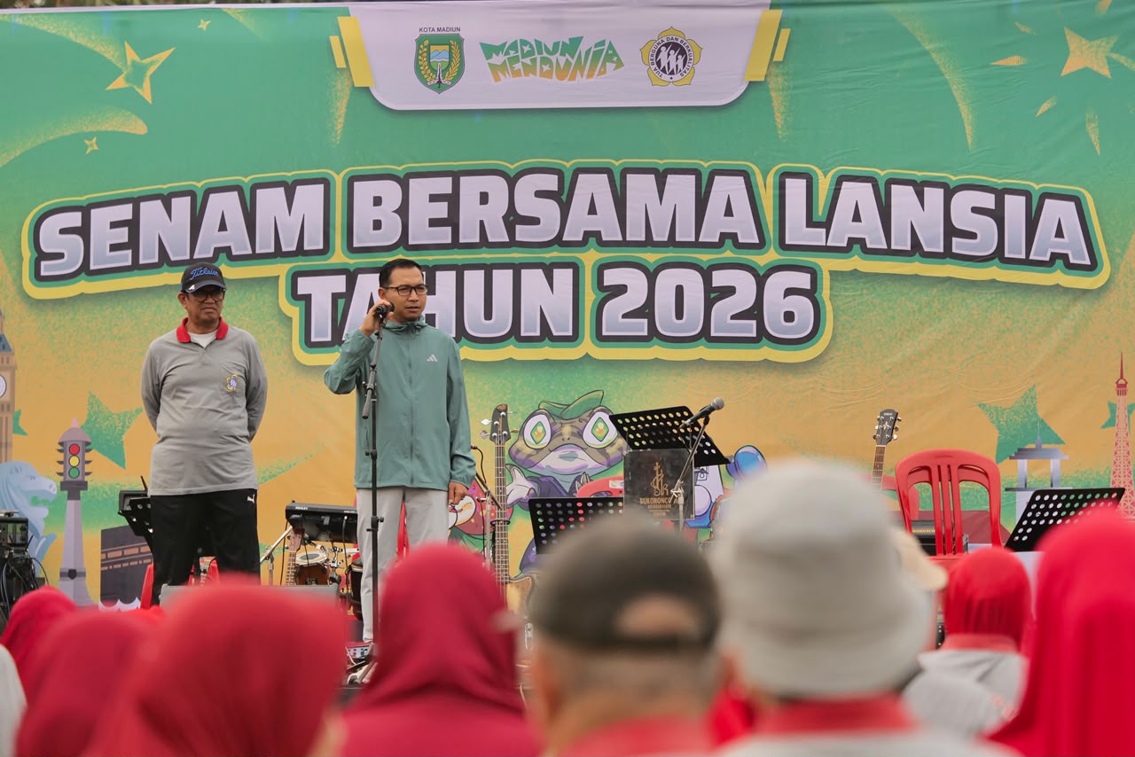 Lansia Madiun Tak Sekadar Senam, Kini Didorong Aktif Pantau Lingkungan