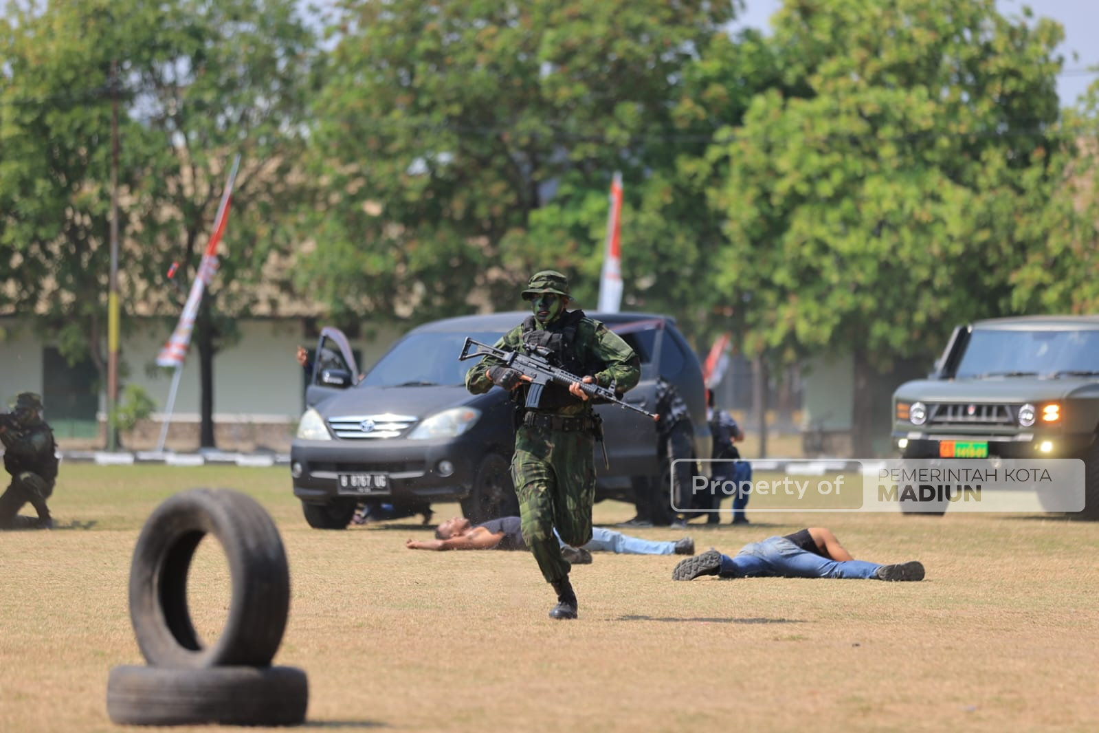 Sertijab Danyonif 501/Bajra Yudha, Mayor Inf I Gusti Bagus Resmi Gantikan Letkol Inf Yakhya Wisnu