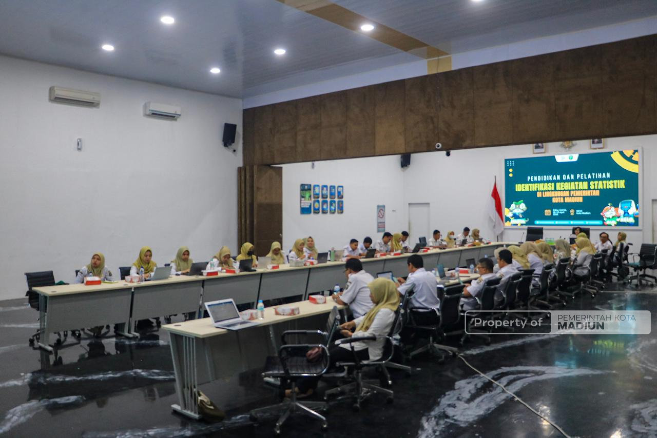 Perkuat Data Sektoral, Pemkot Madiun Tingkatkan Kompetensi Agen Data