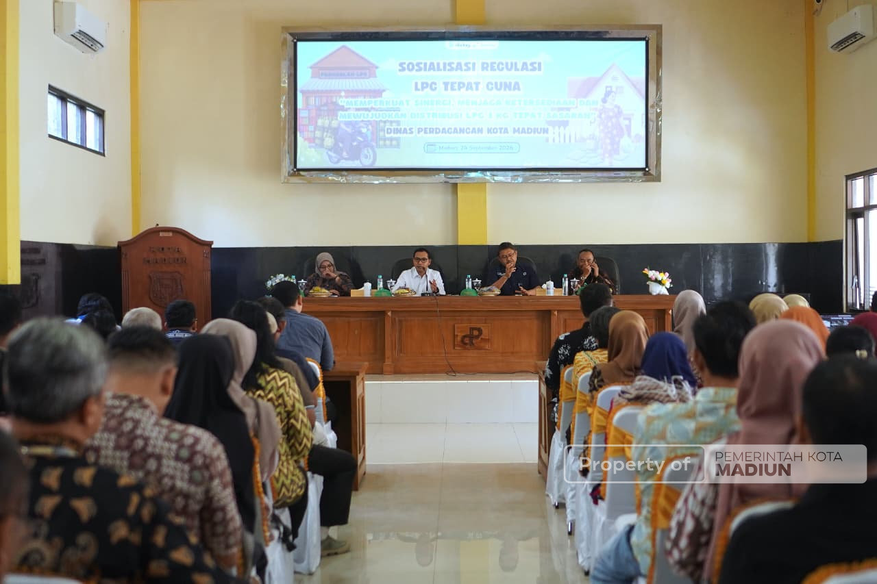 Pemkot Madiun Perkuat Sinergi, Pastikan Stok serta Distribusi LPG 3 Kg Aman dan Lancar