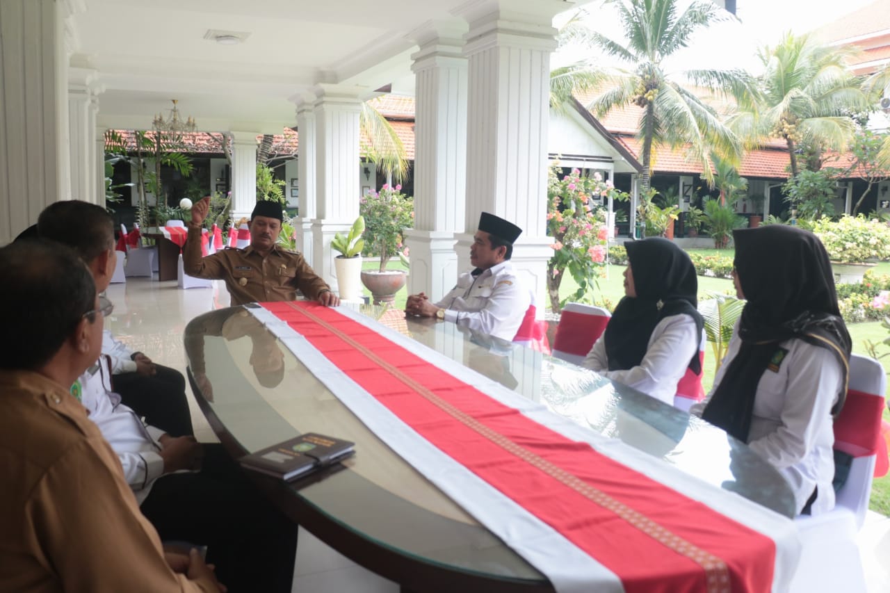 Audiensi Dengan Kepala Kemenag, Wali Kota Harap Sinergitas Untuk Bangun Kota