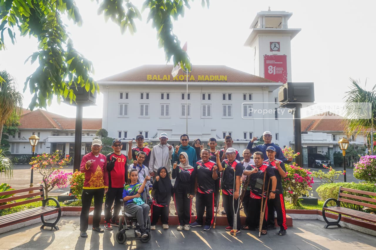 Berangkatkan Enam Atlet NPCI ke Keparprov Jatim, Plt Wali Kota Pastikan Pendampingan dan Kawal hingga Pertandingan Selesai