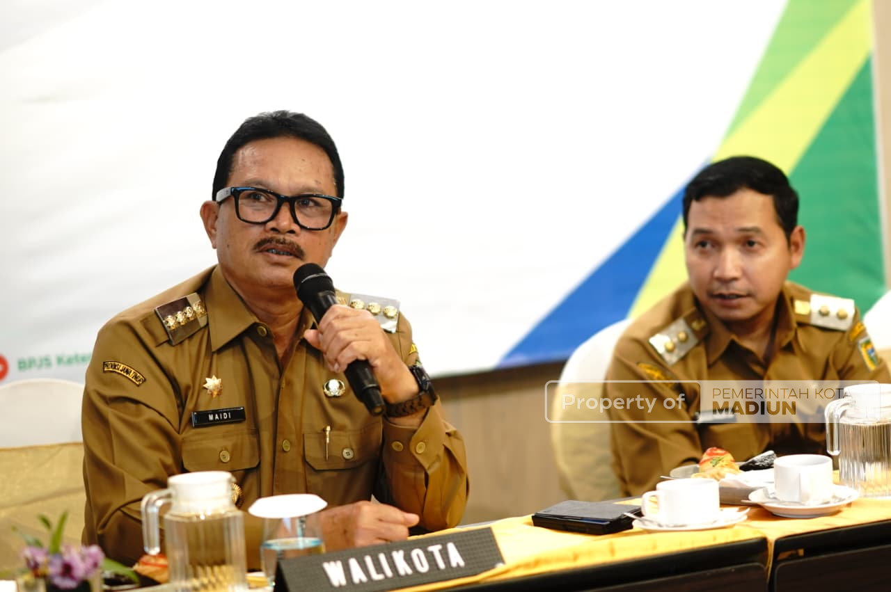Teken Kerja Sama Pro JKK-JKM, Pemkot Madiun Pastikan Tenaga Kerja di Kota Madiun Terlindungi