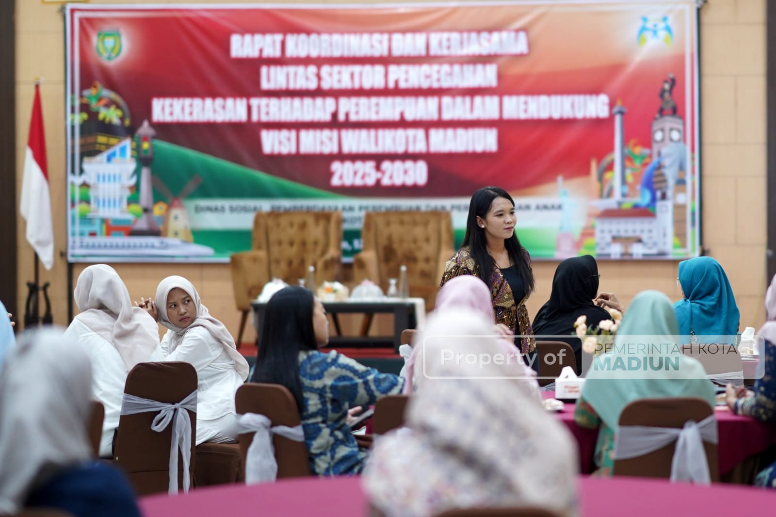Rakor Pencegahan Kekerasan, Wali Kota Madiun Dorong Lingkungan Aman Bagi Perempuan