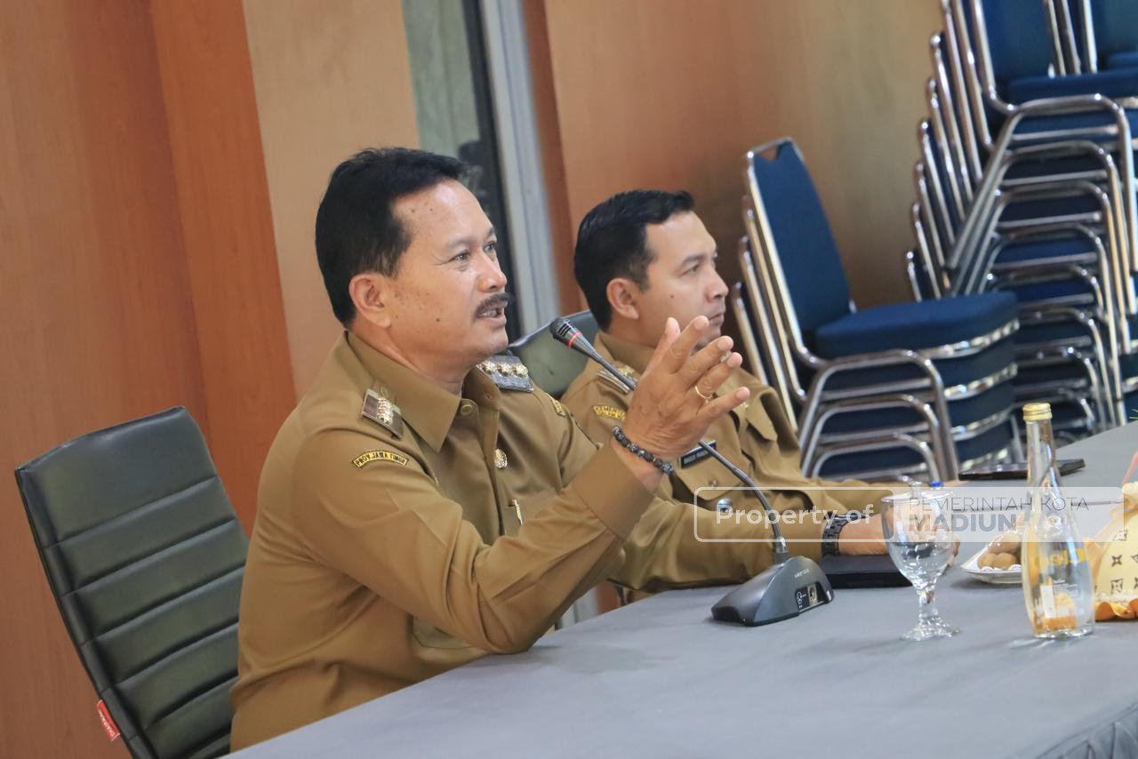 Wali Kota Madiun Pimpin Evaluasi Kinerja Dinas Perkim, Tegaskan Perkim-LH Casing Wajah Kota