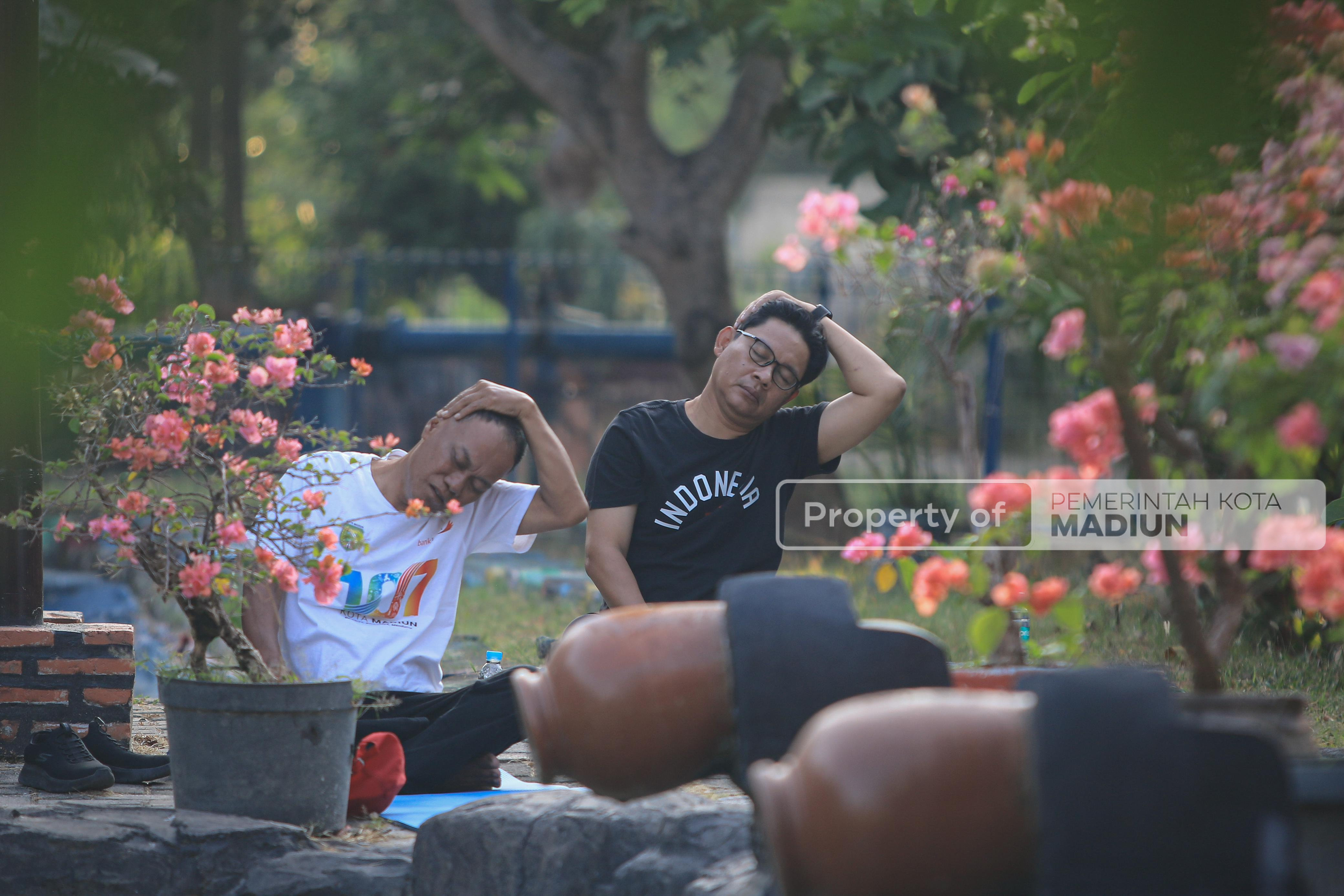 Wali Kota Gandeng OPD Terapkan Gaya Hidup Sehat Lewat Yoga