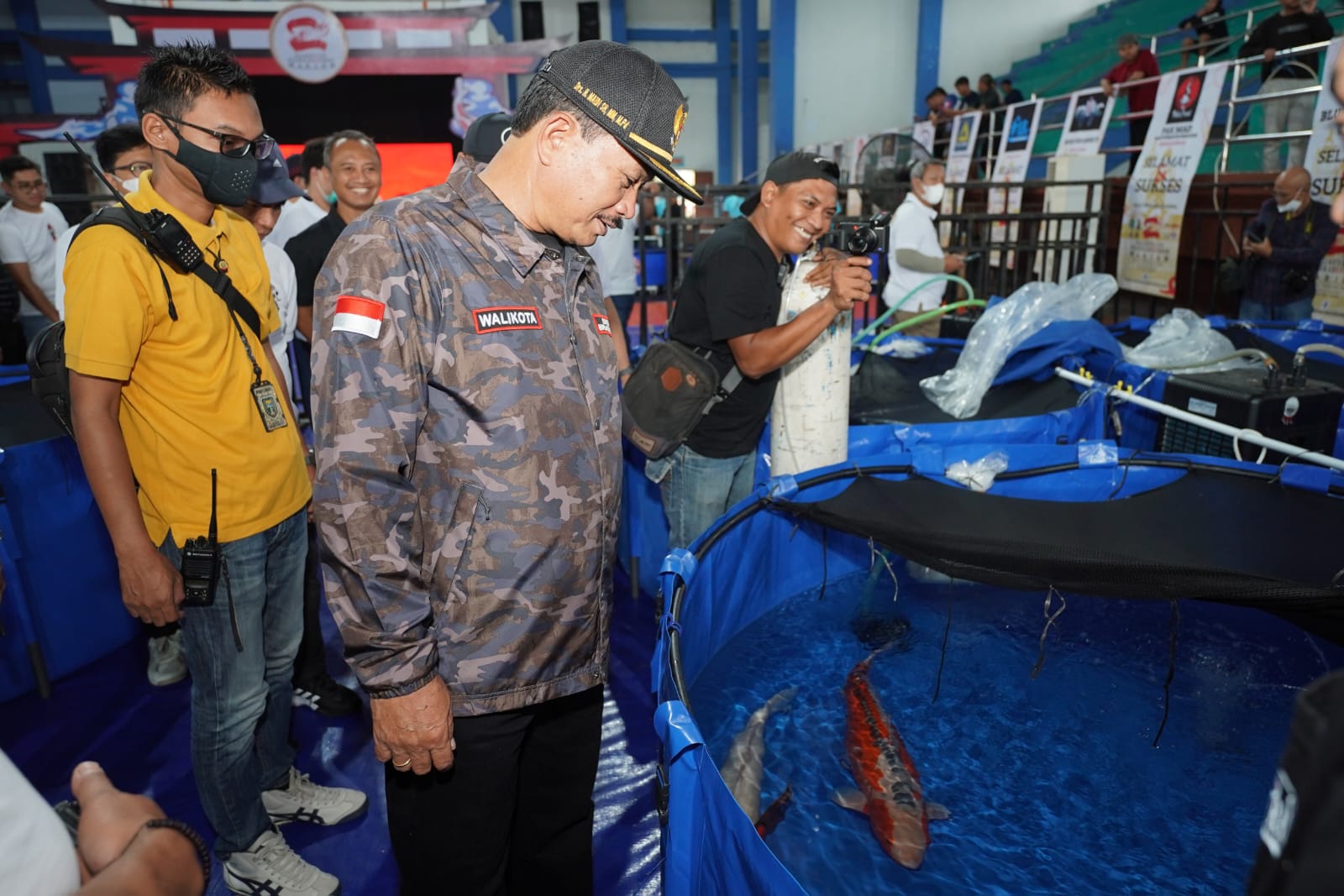 Buka Wali Kota Cup Pendekar Koi Show, Wali Kota Buka Pintu Lebar-lebar Event di Kota Pendekar