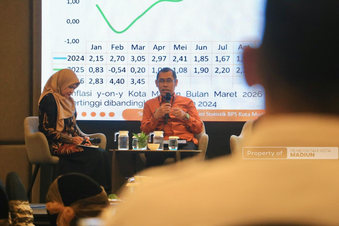 Plt Wali Kota Madiun Perkuat Pengendalian Inflasi dan Digitalisasi untuk Dorong Pertumbuhan Ekonomi