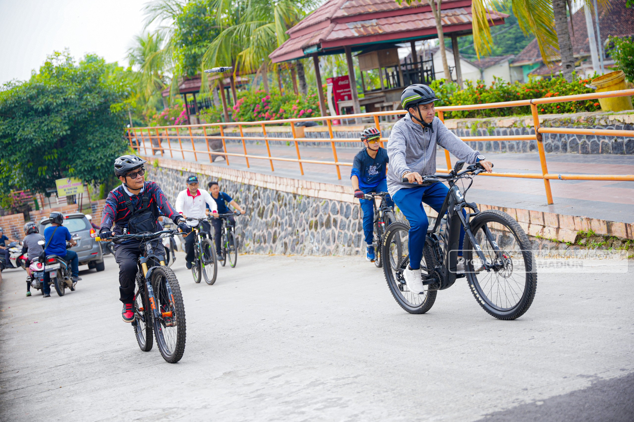 Sembari Gowes, Plt Wali Kota Madiun Tinjau Pengembangan Destinasi dan Siapkan Wajah Baru Kawasan Kota