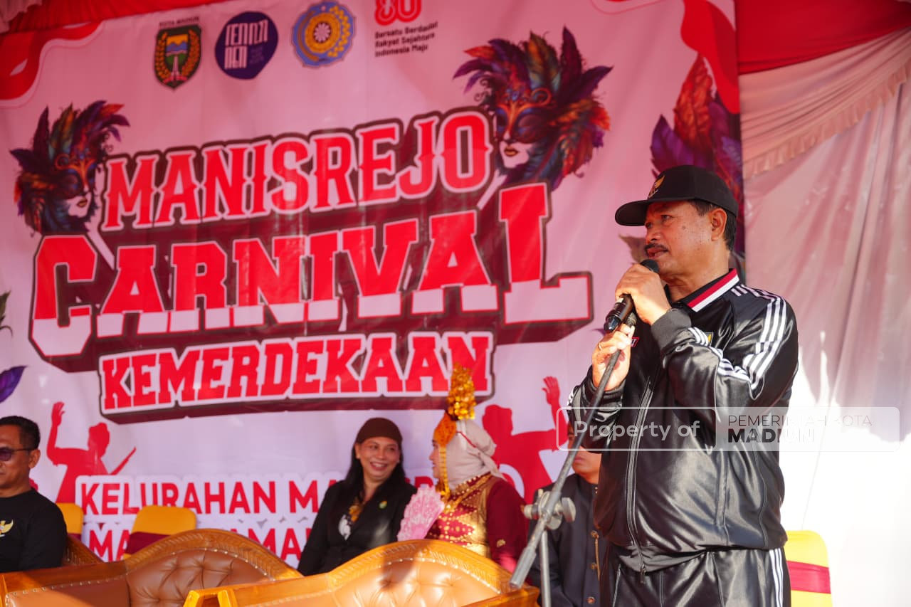 Wali Kota Madiun Hadiri Carnaval Kemerdekaan, Dorong Warga Tingkatkan Kreativitas dan Kesejahteraan