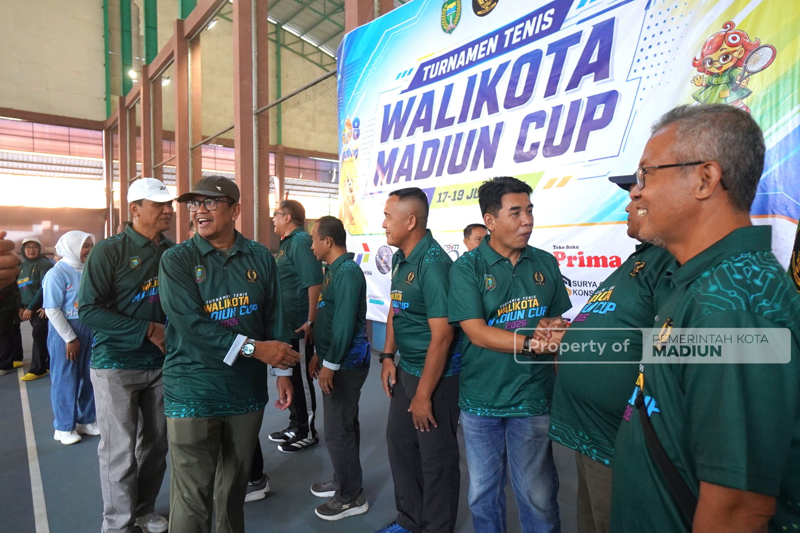 Buka Turnamen Tenis Wali Kota Madiun Cup 2026, Sekda Harap Jadi Panggung Ukir Prestasi dan Geliatkan Ekonomi