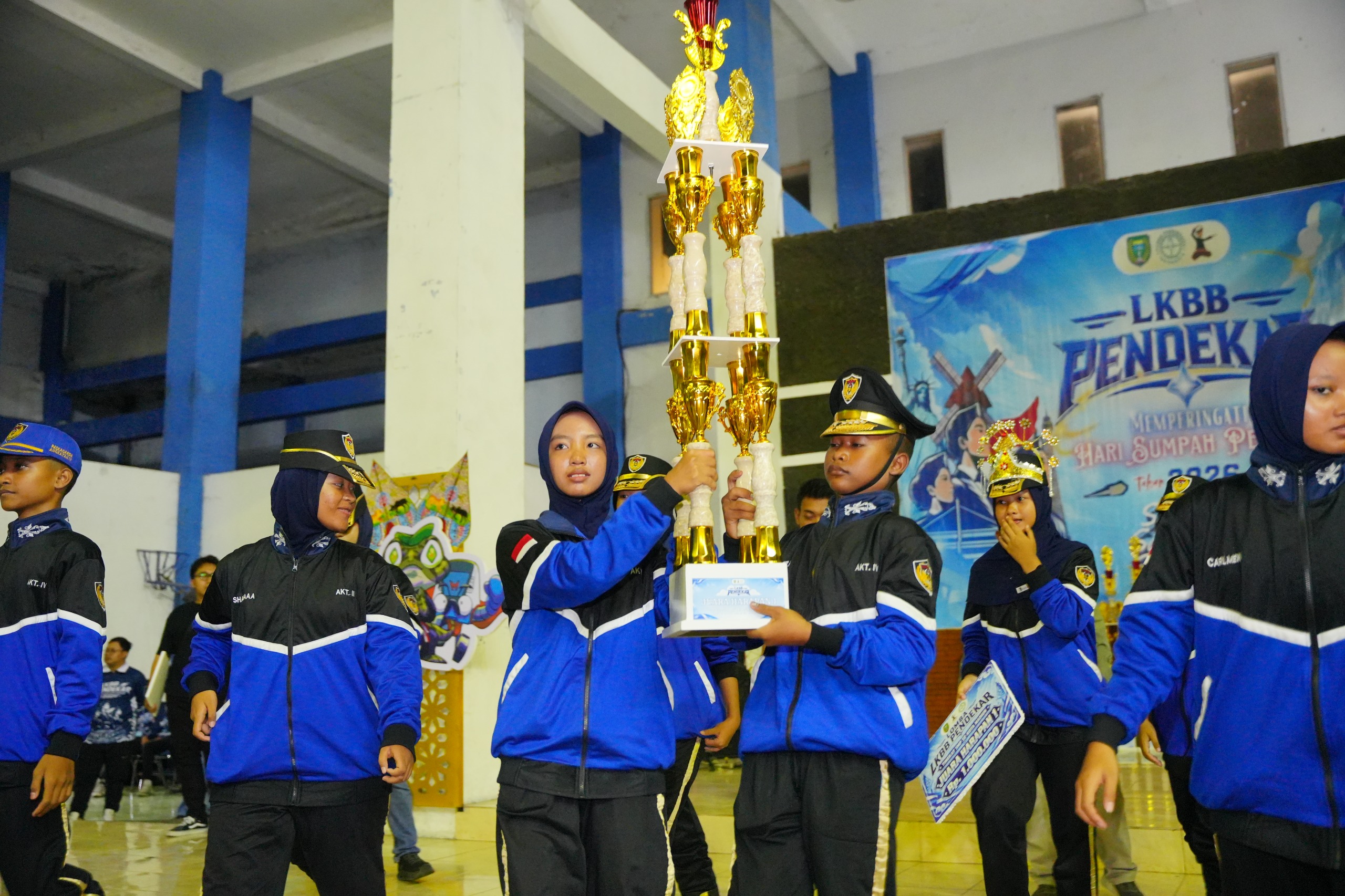 Bukan Sekadar Baris-Berbaris, LKBB Pendekar Tanamkan Tanggung Jawab dan Kerja Sama Tim