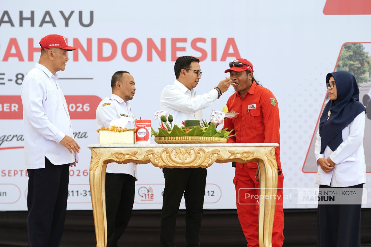 HUT ke-81 PMI, Plt Wali Kota Madiun Dorong Penguatan Jiwa Kemanusiaan Sejak Usia Sekolah