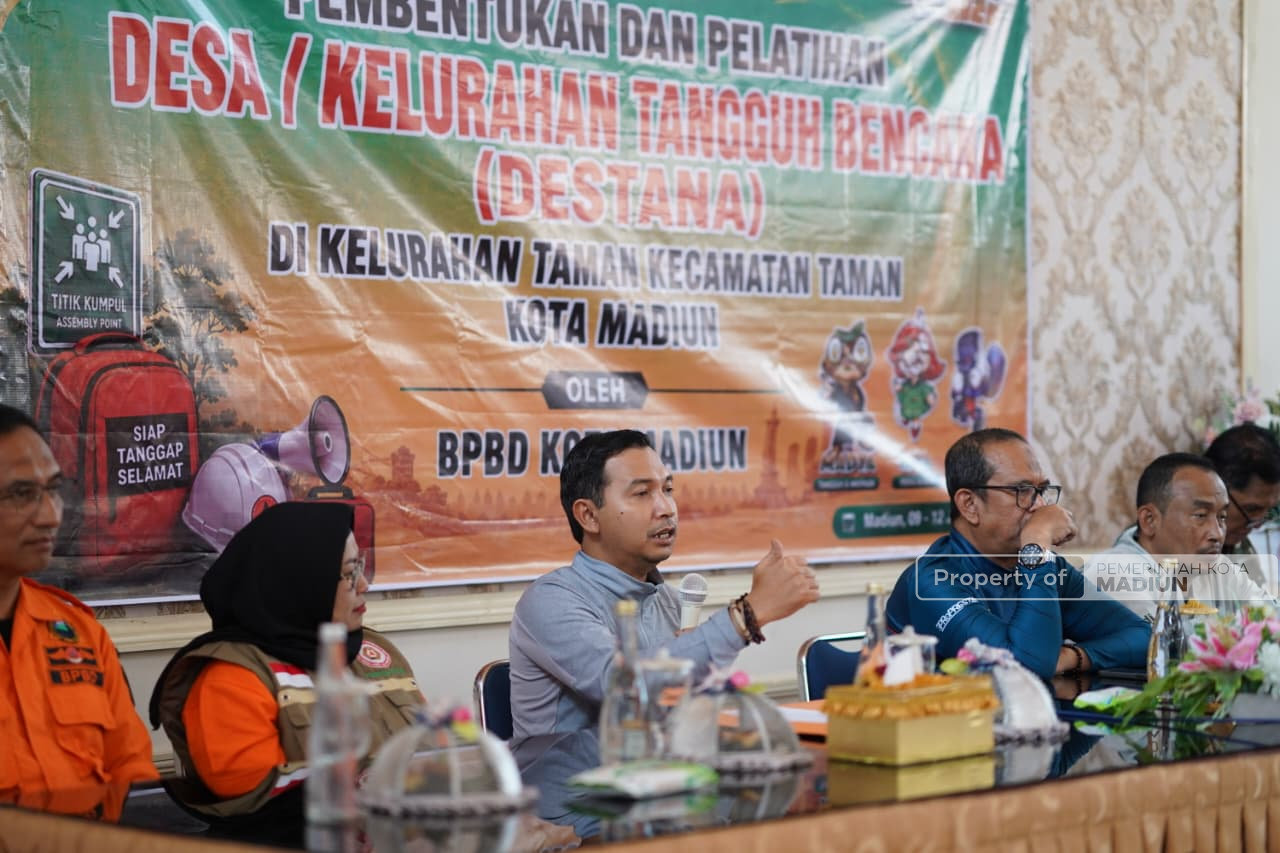 Perkuat Kesiapsiagaan Bencana, Plt Wali Kota Tekankan Pentingnya Kekompakan Warga.