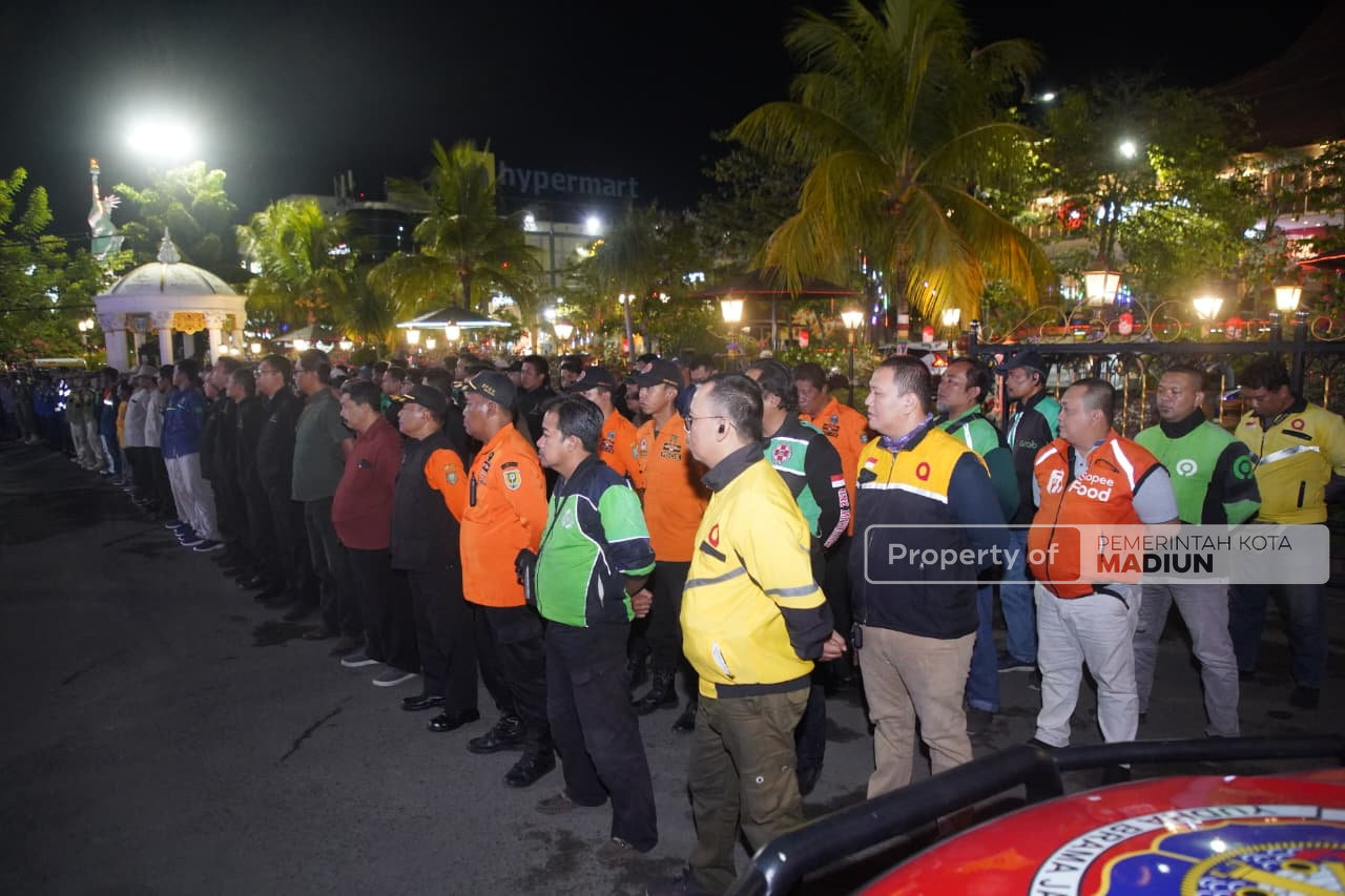 Pimpin Apel Siaga dan Patroli, Wali Kota Pastikan Kondusivitas Kota